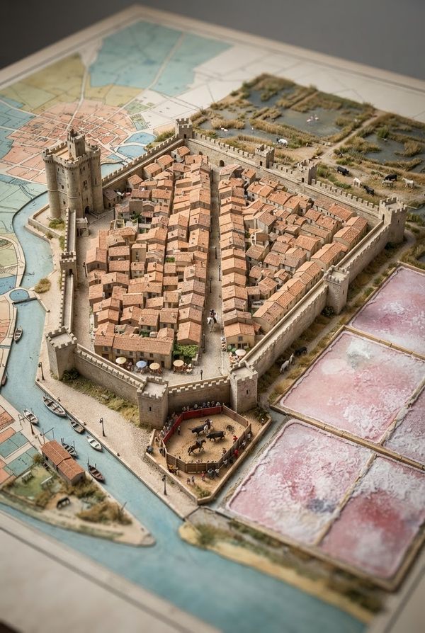Diorama de Aigues-Mortes
