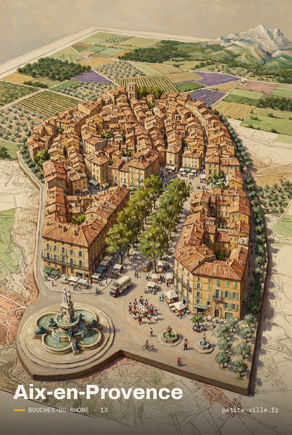Aperçu du tirage de Aix-en-Provence, PV-13-13