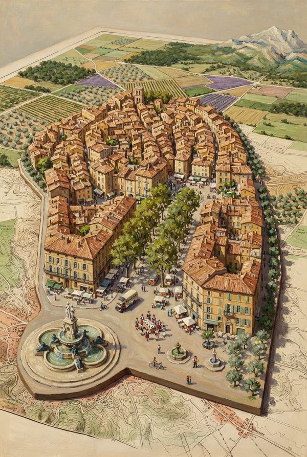 Diorama de Aix-en-Provence, PV-13-13