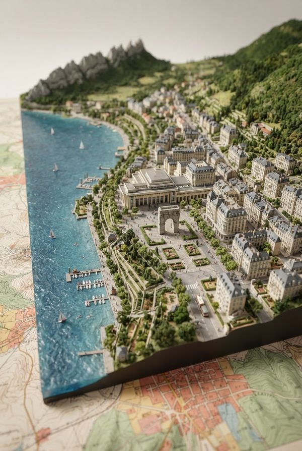 Diorama de Aix-les-Bains