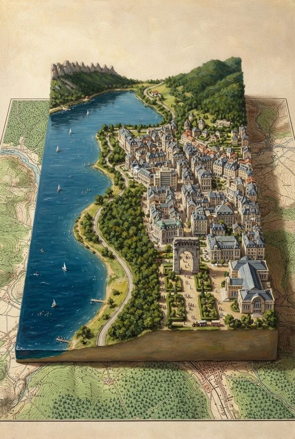 Diorama de Aix-les-Bains, PV-73-05