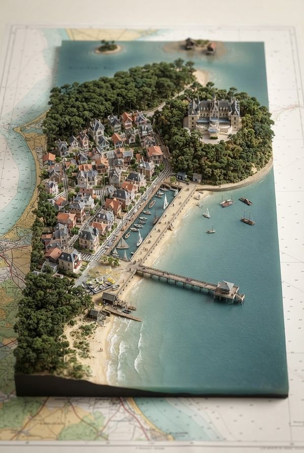 Diorama de Arcachon, PV-33-23