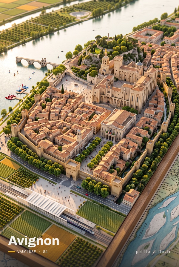 Aperçu de Avignon, PV-84-35, avec le design choisi