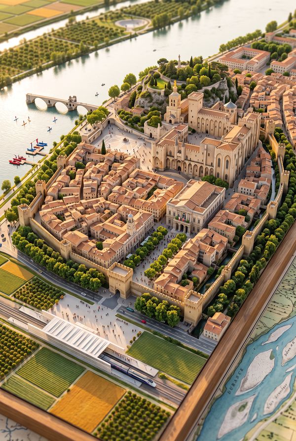 Avignon en miniature, PV-84-35