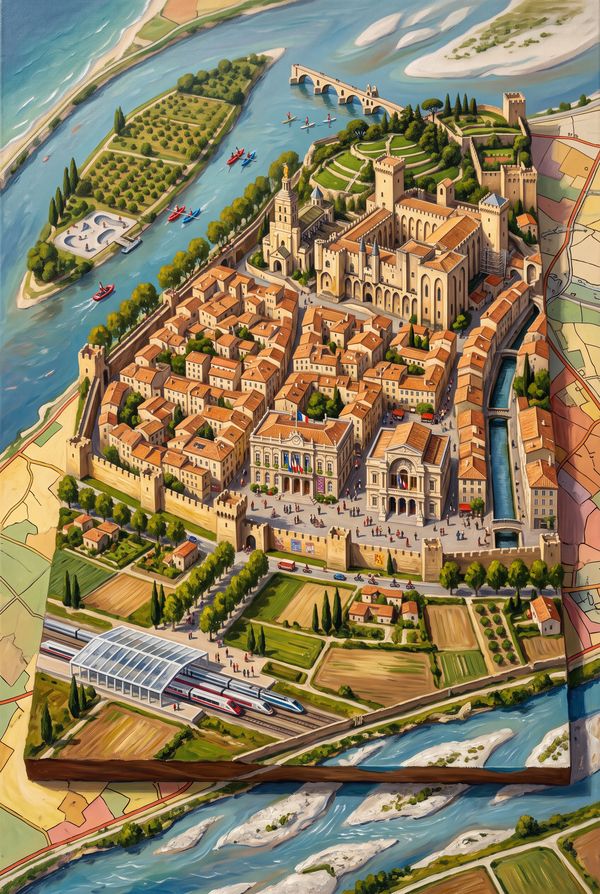 Avignon en miniature, PV-84-38