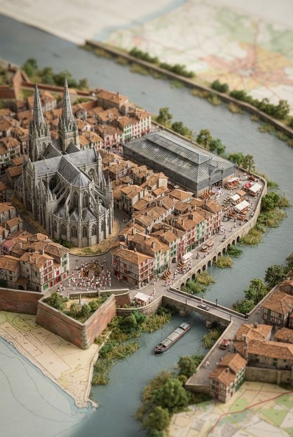 Diorama de Bayonne