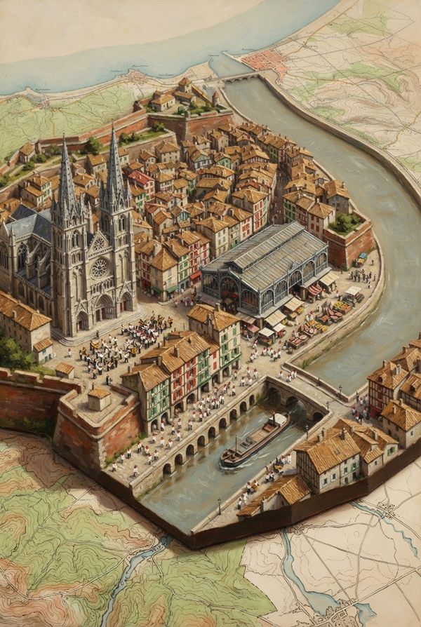 Diorama de Bayonne, PV-64-21