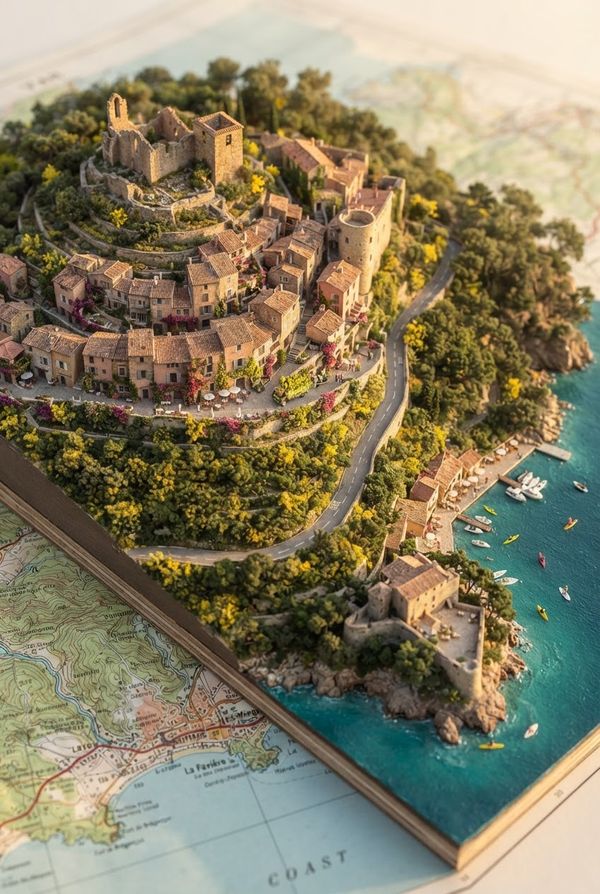 Diorama de Bormes-les-Mimosas, PV-83-94
