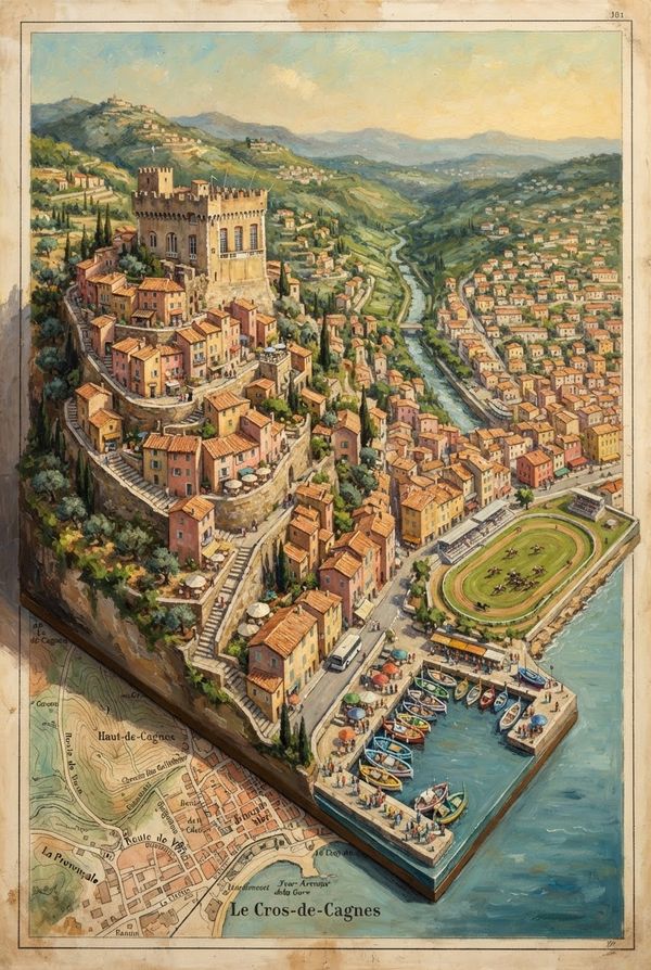 Diorama de Cagnes-sur-Mer, PV-06-52