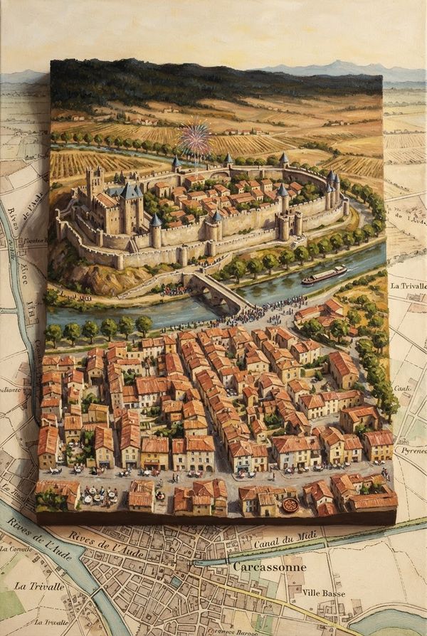 Diorama de Carcassonne, PV-11-08