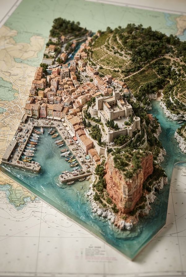 Diorama de Cassis