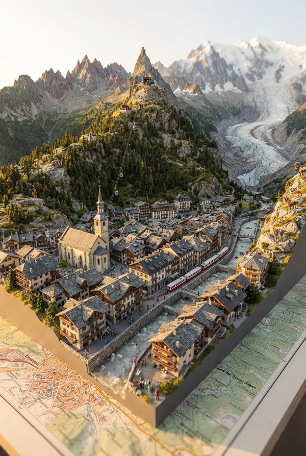 Diorama de Chamonix-Mont-Blanc, PV-74-13