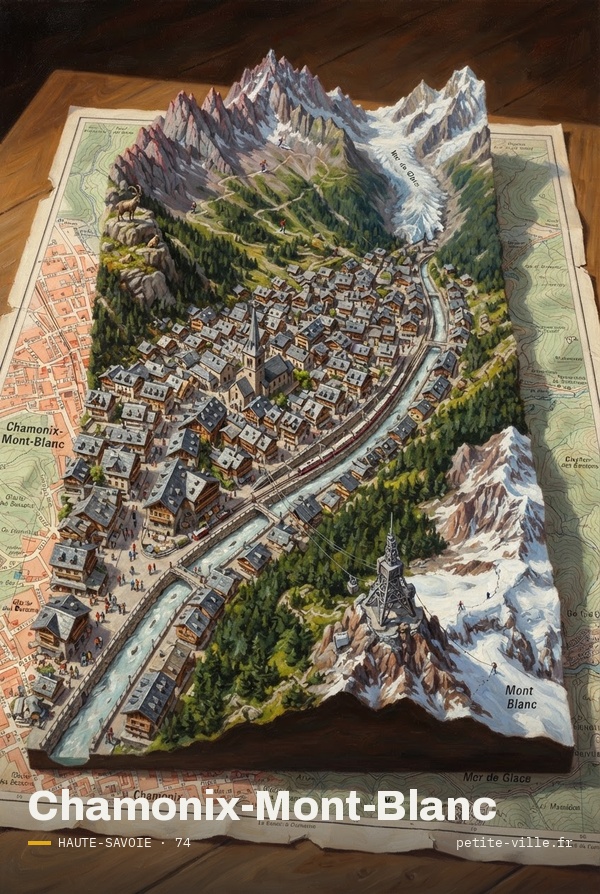 Aperçu du tirage de Chamonix-Mont-Blanc, PV-74-16