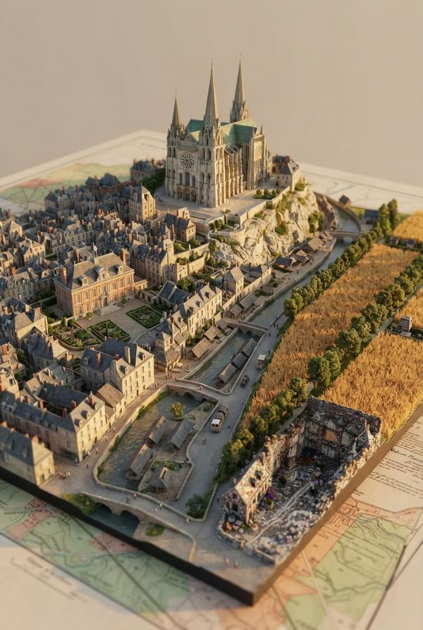 Diorama de Chartres, PV-28-02