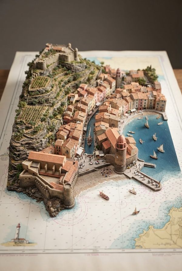 Diorama de Collioure