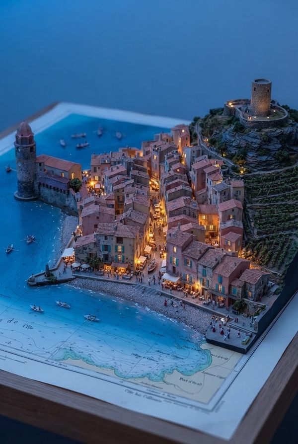 Diorama de Collioure, PV-66-06