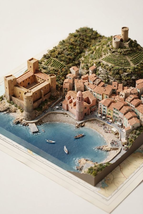 Diorama de Collioure, PV-66-09