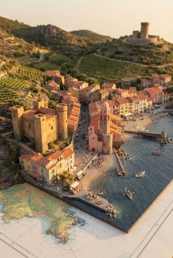 Diorama de Collioure, PV-66-10