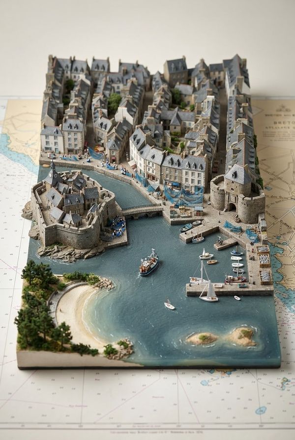 Diorama de Concarneau