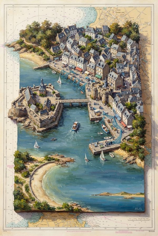 Diorama de Concarneau, PV-29-08