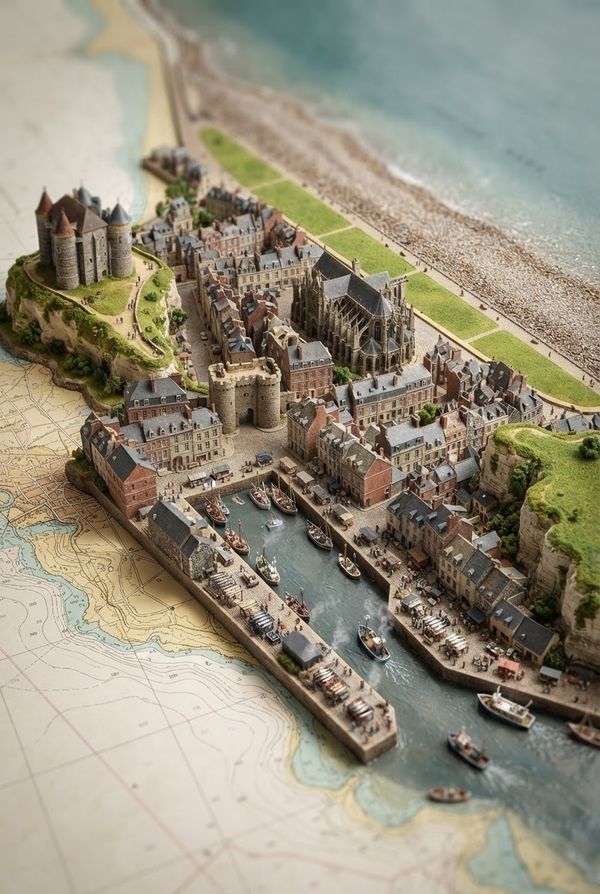 Diorama de Dieppe