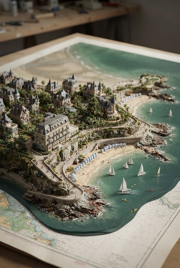 Diorama de Dinard