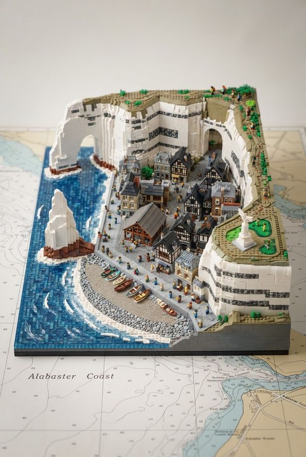 Diorama de Étretat, PV-76-06