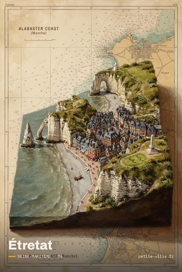 Aperçu du tirage de Étretat, PV-76-07