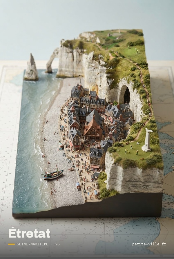 Aperçu du tirage de Étretat, PV-76-19