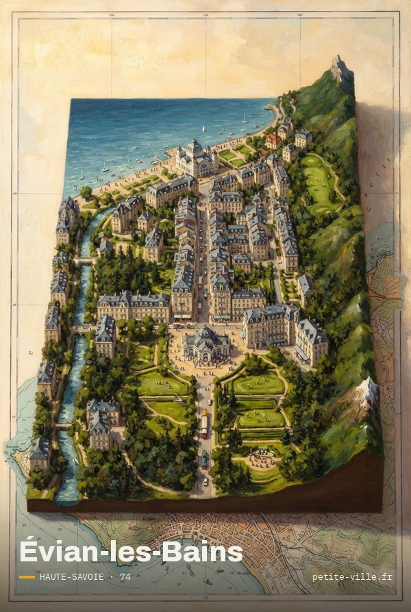 Aperçu du tirage de Évian-les-Bains, PV-74-21