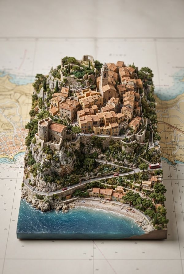 Diorama de Èze