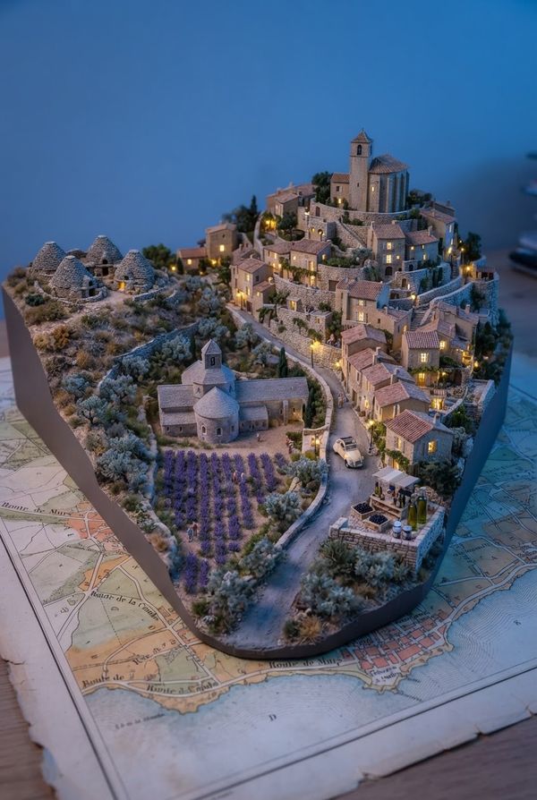 Diorama de Gordes, PV-84-06