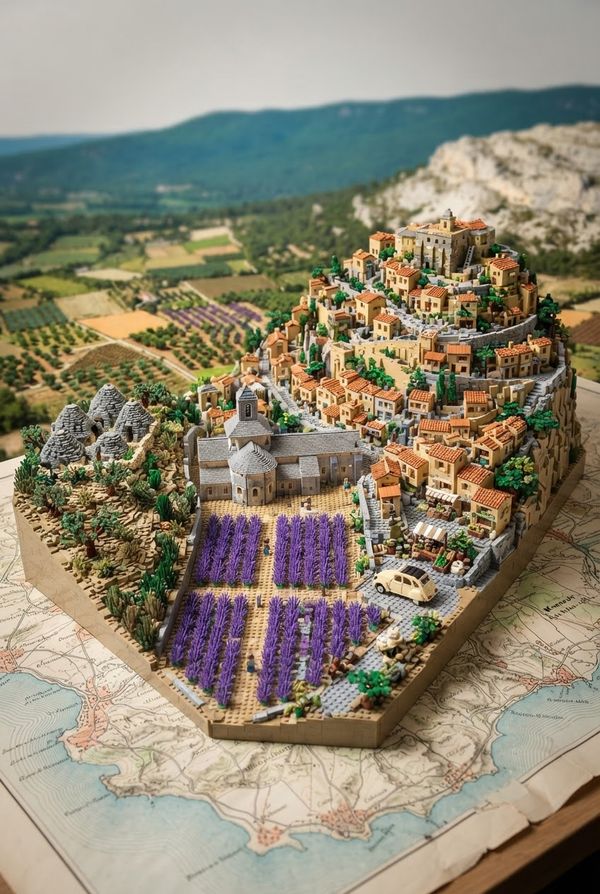 Diorama de Gordes, PV-84-07