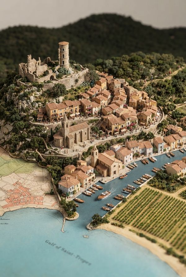 Diorama de Grimaud