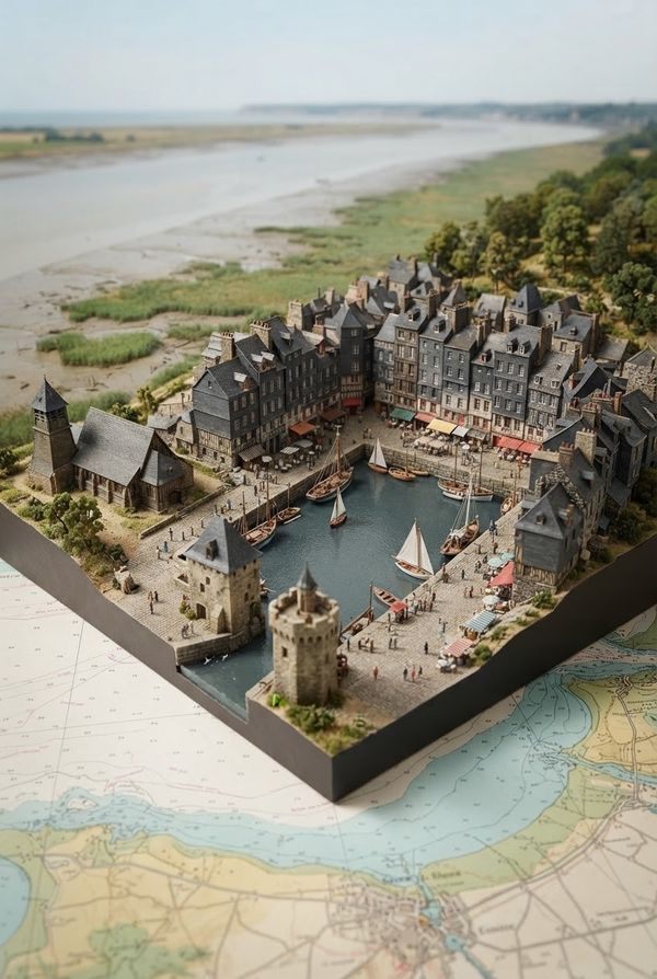 Diorama de Honfleur