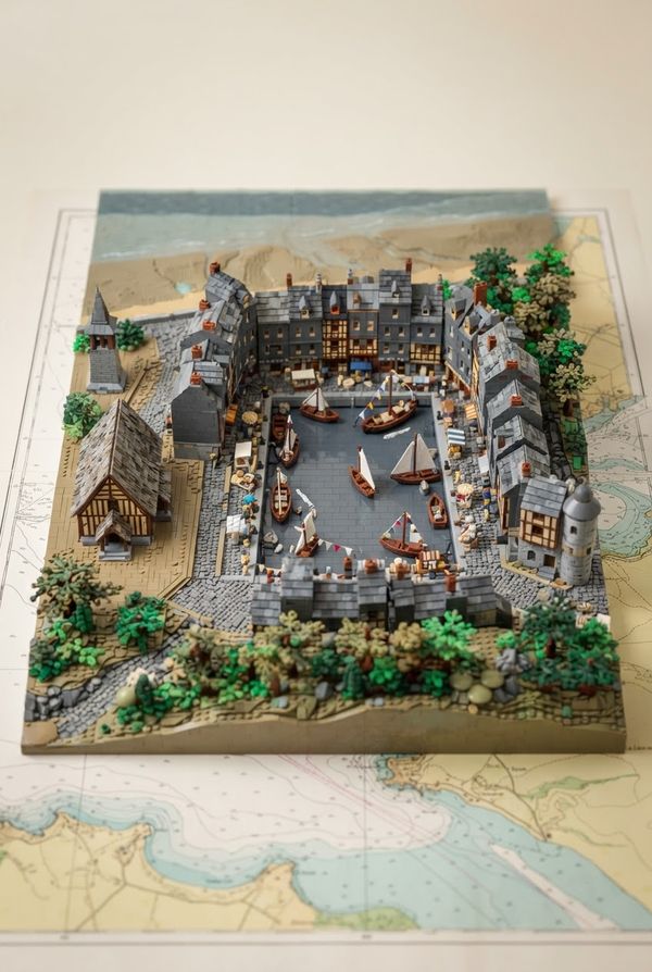 Diorama de Honfleur, PV-14-17