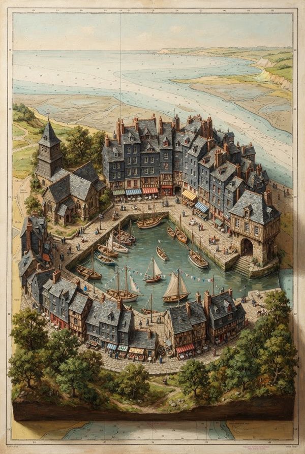 Diorama de Honfleur, PV-14-18