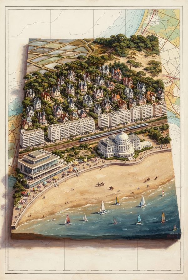Diorama de La Baule-Escoublac, PV-44-05