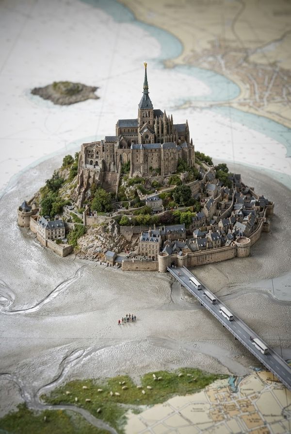 Diorama de Le Mont-Saint-Michel