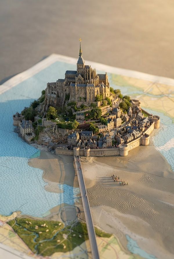 Diorama de Le Mont-Saint-Michel, PV-50-05