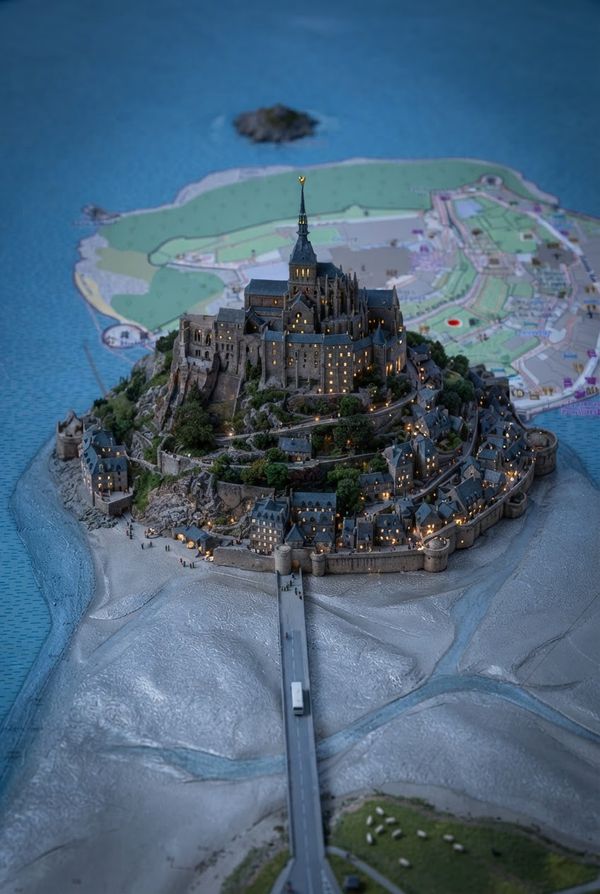 Diorama de Le Mont-Saint-Michel, PV-50-06