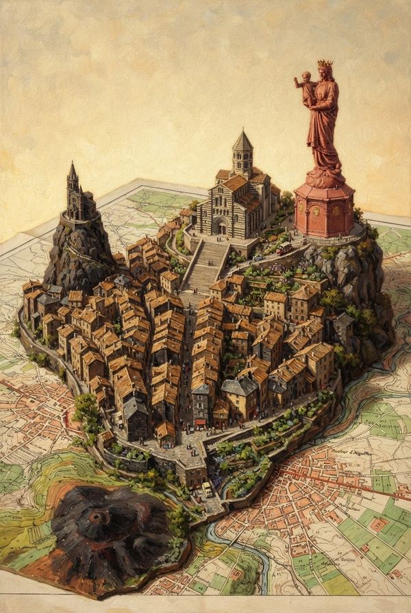 Diorama de Le Puy-en-Velay, PV-43-08