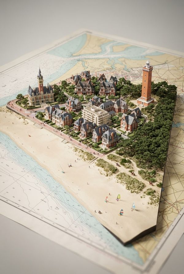 Diorama de Le Touquet-Paris-Plage