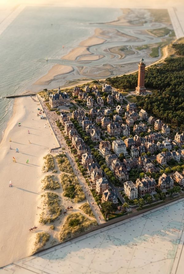 Diorama de Le Touquet-Paris-Plage, PV-62-02