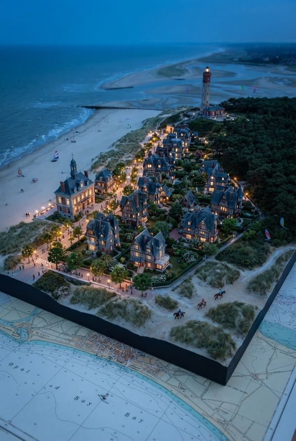 Diorama de Le Touquet-Paris-Plage, PV-62-03