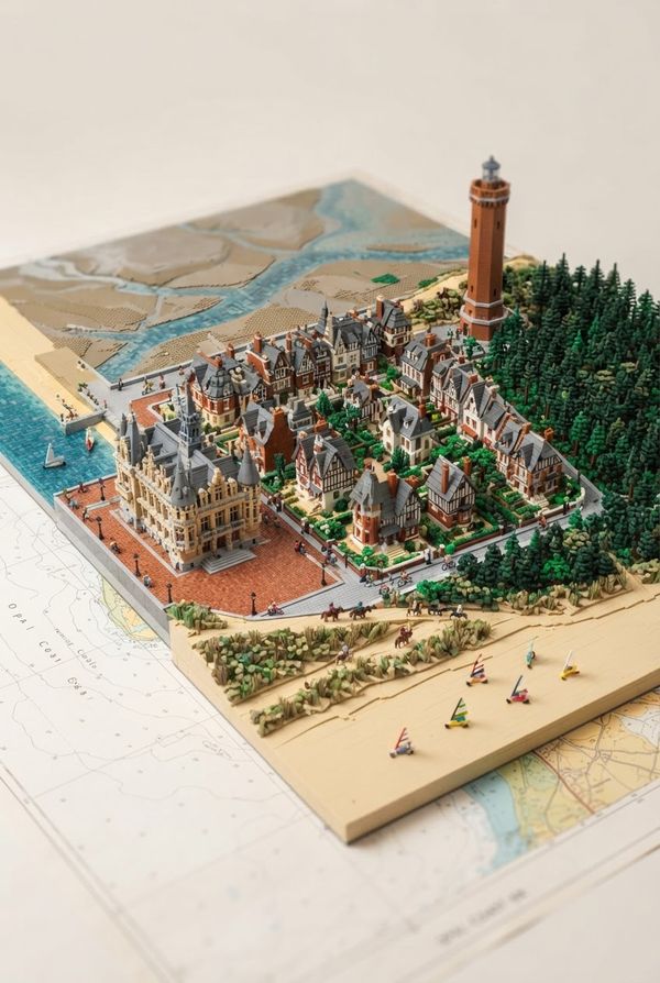 Diorama de Le Touquet-Paris-Plage, PV-62-04