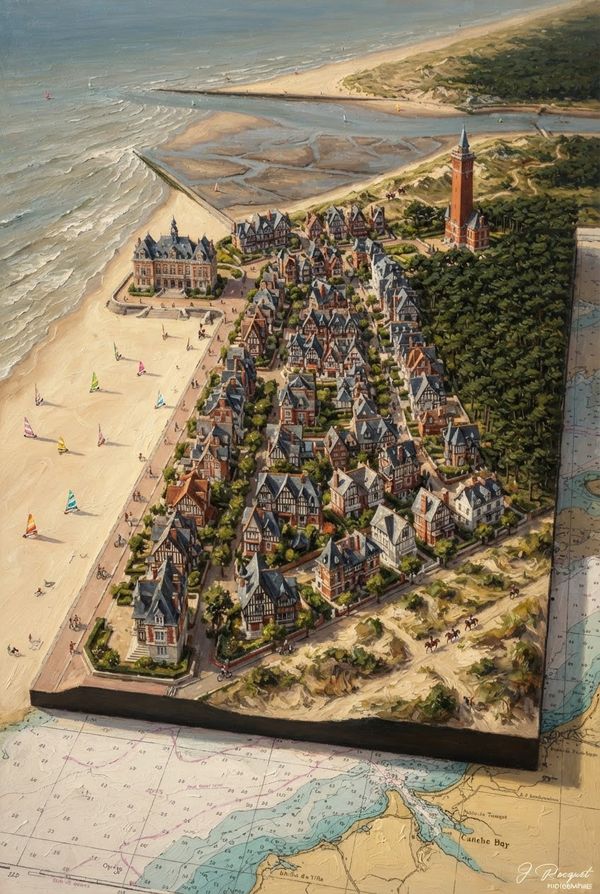 Diorama de Le Touquet-Paris-Plage, PV-62-05