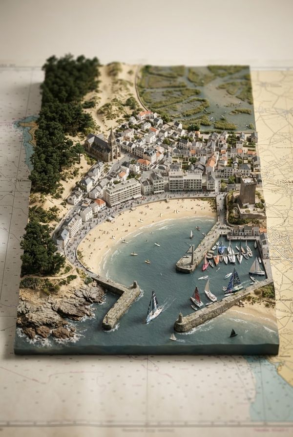Diorama de Les Sables-d'Olonne