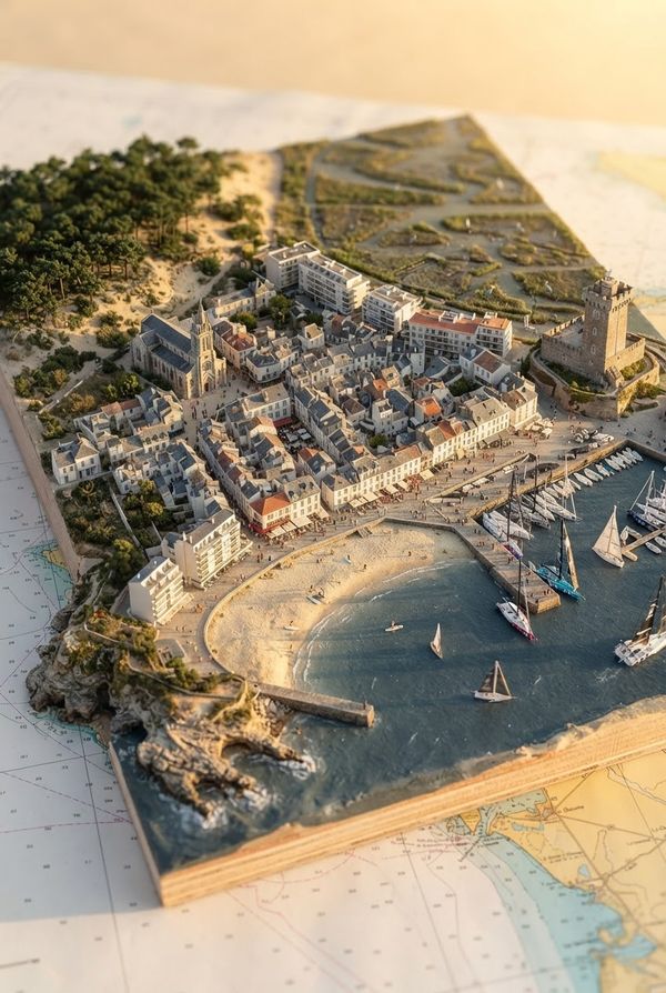 Diorama de Les Sables-d'Olonne, PV-85-02
