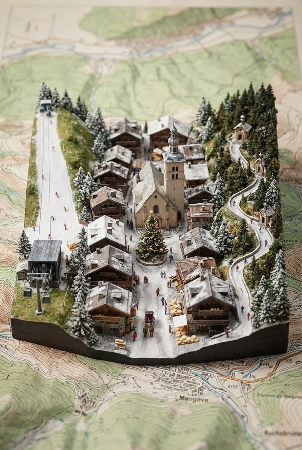 Diorama de Megève